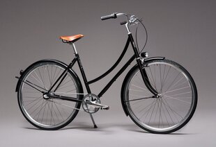 Велосипед Pelago Brooklyn 3-v S, черный цвет цена и информация | Велосипеды | hansapost.ee