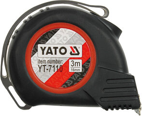 Измерительная рулетка Magnetic-Nylon-Automatic Yato 3м цена и информация | Механические инструменты | hansapost.ee