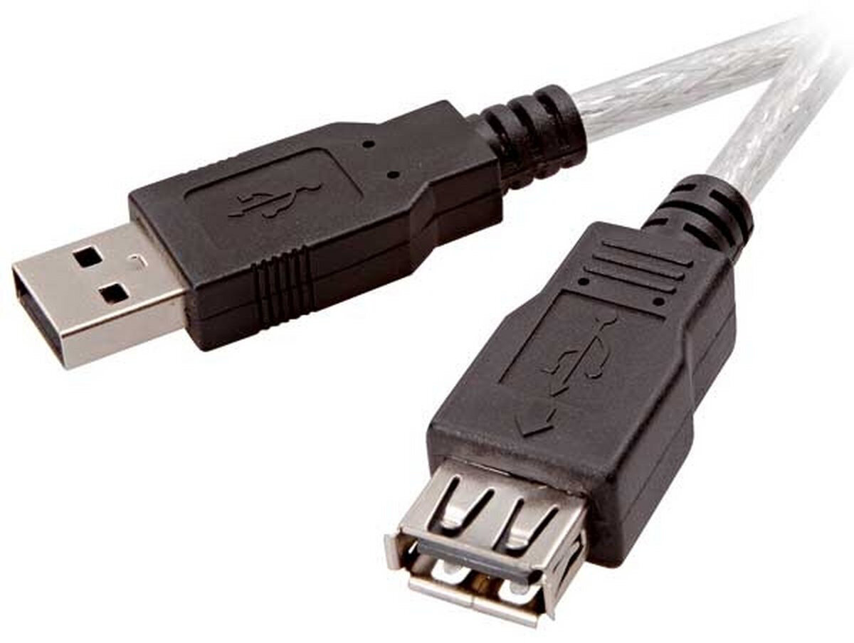 Vivanco, USB A - USB 2.0, 1.8 m цена и информация | Juhtmed ja kaablid | hansapost.ee