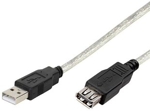 Vivanco, USB A - USB 2.0, 1.8 m hind ja info | Juhtmed ja kaablid | hansapost.ee