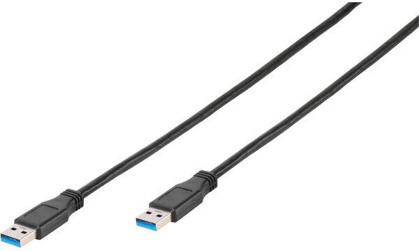 Vivanco kaabel USB 3.1 USB-A - USB-A 1,8m (45249) цена и информация | Juhtmed ja kaablid | hansapost.ee