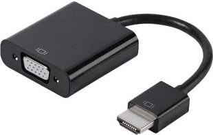 Адаптер Vivanco HDMI - VGA 0.1м (45493) цена и информация | Адаптеры, USB-разветвители | hansapost.ee