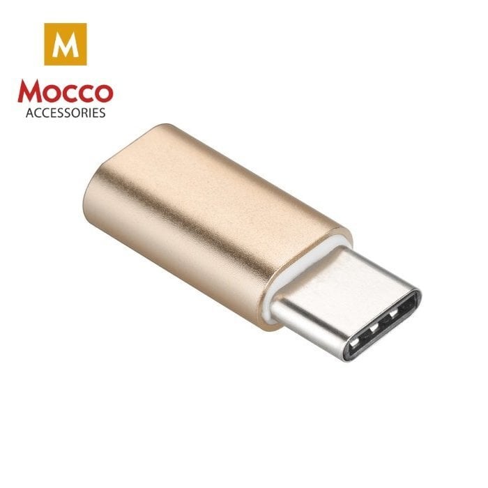 Mocco MC-AD-TYPECM-GO цена и информация | USB adapterid ja jagajad | hansapost.ee