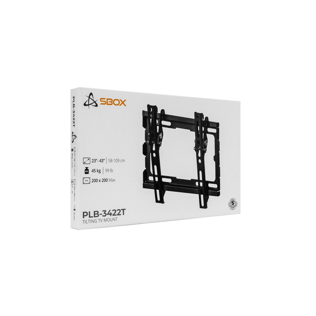Sbox PLB-3422T-2 23-43" цена и информация | Teleri seinakinnitused ja hoidjad | hansapost.ee