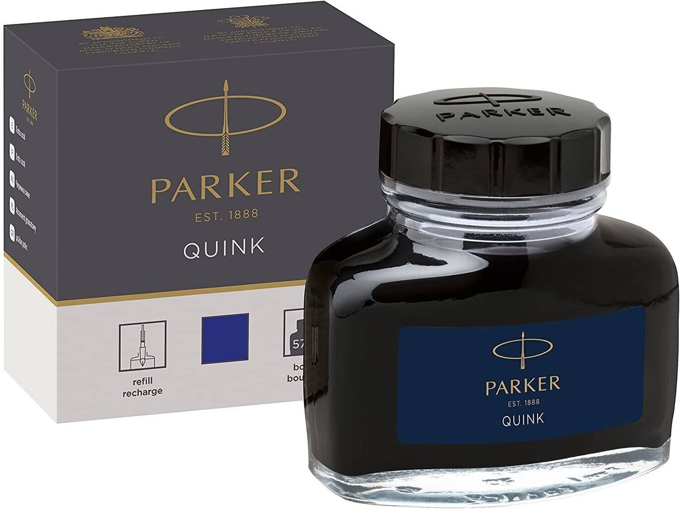 Tint Parker Quink 1950376, sinine цена и информация | Kirjatarvikud | hansapost.ee