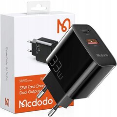 Зарядное устройство USB-C, быстрое, PD, 33 Вт, Mcdodo цена и информация | Mcdodo Мобильные телефоны, Фото и Видео | hansapost.ee