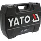 YATO YT-38782 Tööriistade komplekt 1/2", 1/4", 72tk цена и информация | Käsitööriistad | hansapost.ee