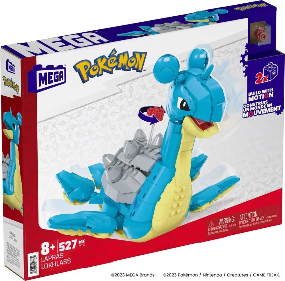 Konstruktor Pokémon Mega Construx, 527 tk. hind ja info | Klotsid ja konstruktorid | hansapost.ee