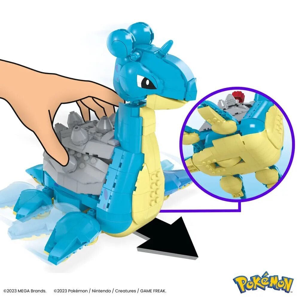 Konstruktor Pokémon Mega Construx, 527 tk. цена и информация | Klotsid ja konstruktorid | hansapost.ee