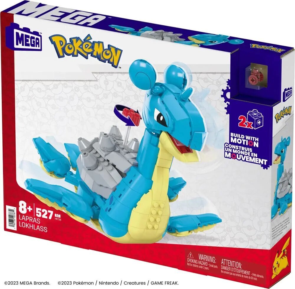 Konstruktor Pokémon Mega Construx, 527 tk. цена и информация | Klotsid ja konstruktorid | hansapost.ee