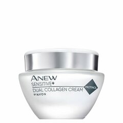 Näokreem Avon Anew Sensitive+ Dual Collagen Cream, 50 ml hind ja info | Näokreemid | hansapost.ee