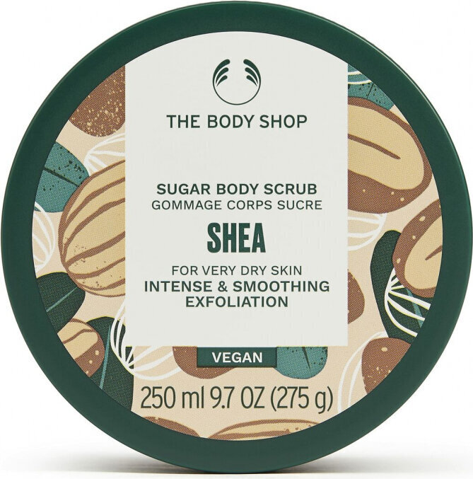 Kehakoorija The Body Shop Body Exfoliator Shea, 250 ml цена и информация | Kehakoorijad | hansapost.ee