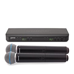 2 juhtmevaba mikrofoni süsteemi Shure BLX288E/B58-K3E hind ja info | Shure Mobiiltelefonid, fotokaamerad, nutiseadmed | hansapost.ee