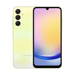 Samsung Galaxy A25 5G 6/128 ГБ Желтый цвет цена и информация | Мобильные телефоны | hansapost.ee