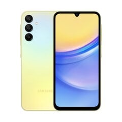 Samsung Galaxy A15 5G 4/128 ГБ Желтый цвет цена и информация | Мобильные телефоны | hansapost.ee