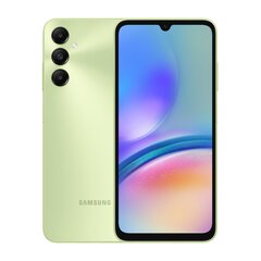 Samsung Galaxy A05s 4/128GB Light Green цена и информация | Мобильные телефоны | hansapost.ee