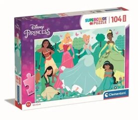 Puzzle 104 elementi MAXI Disney printsessid hind ja info | Pusled lastele ja täiskasvanutele | hansapost.ee