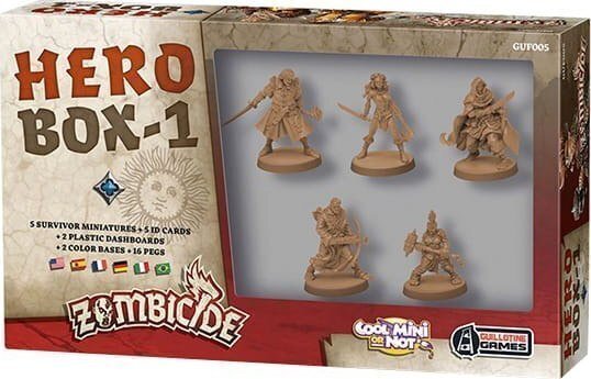 Kujud Zombicide Black Plague Hero Box 1 hind ja info | Mänguasjad poistele | hansapost.ee