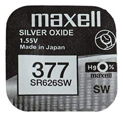 Maxell батарейка SR626SW/377 1,55V цена и информация | Батерейки | hansapost.ee