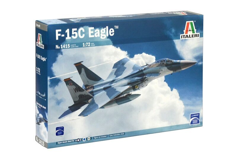 Liimitav mudel Italeri F-15C Eagle цена и информация | Liimitavad mudelid | hansapost.ee