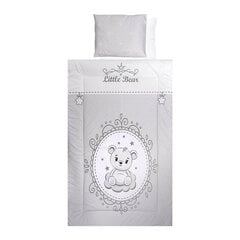 Lorelli laste voodipesukomplekt Little Bear Grey, 100x150, 5-osaline hind ja info | Laste voodipesu | hansapost.ee