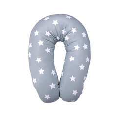 Подушка для грудного кормления Lorelli Stars Blue Grey Mist, 190 см цена и информация | Подушки для кормления | hansapost.ee