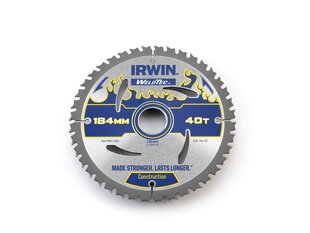 Lõikeketas Irwin Weldtec 184x30(20)x40T 2,4 mm ATB hind ja info | Käsitööriistad | hansapost.ee