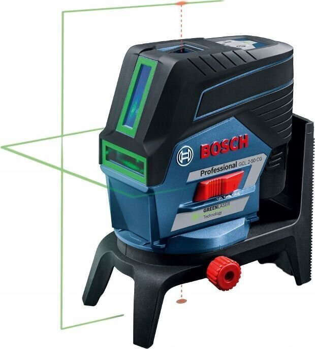 Ristjoonlaser Bosch GCL 2-50 CG price and information | Käsitööriistad | hansapost.ee