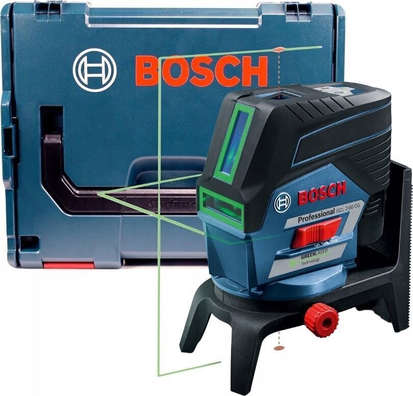 Ristjoonlaser Bosch GCL 2-50 CG price and information | Käsitööriistad | hansapost.ee