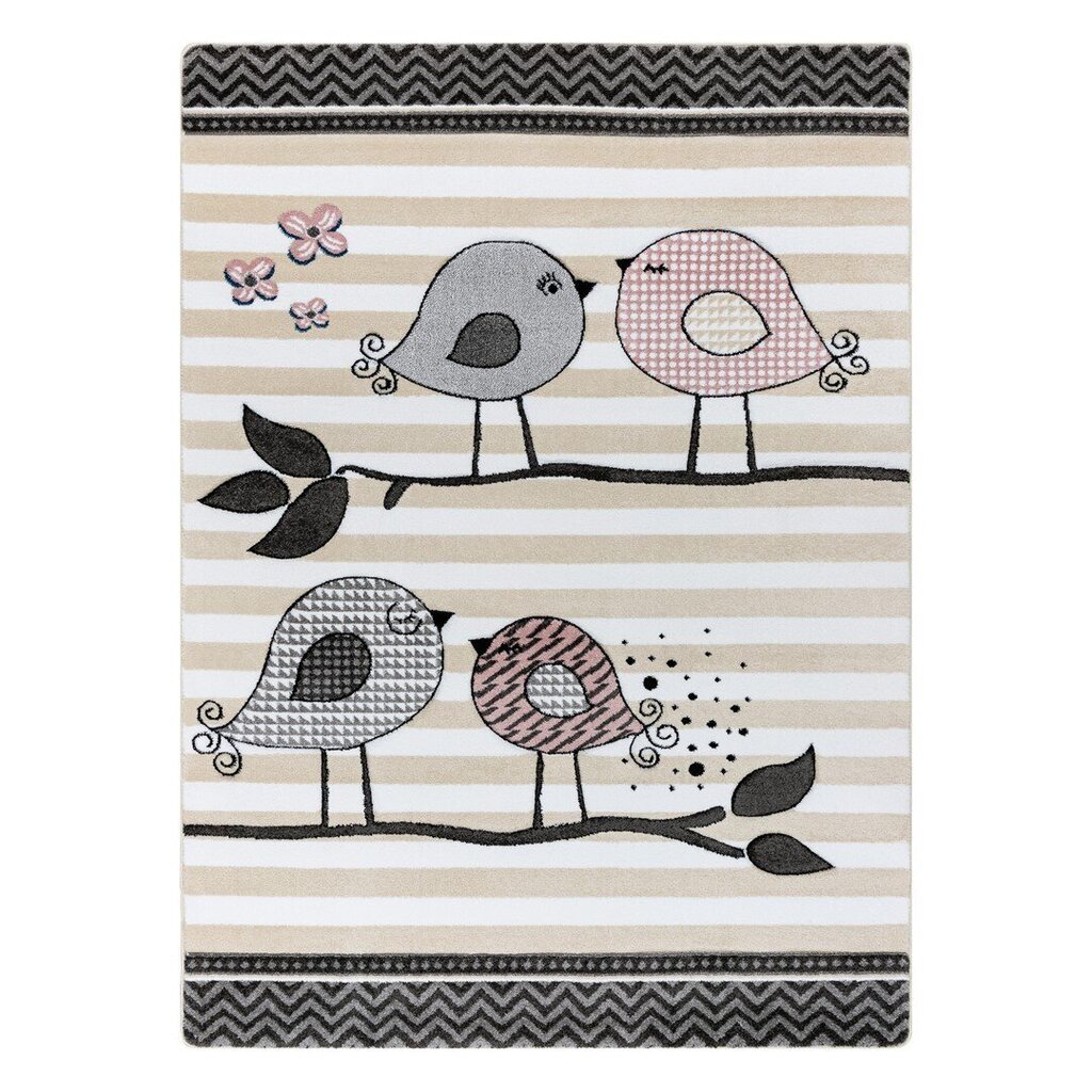 FLHF laste vaip Tinies Birds 160x220 cm цена и информация | Vaibad | hansapost.ee