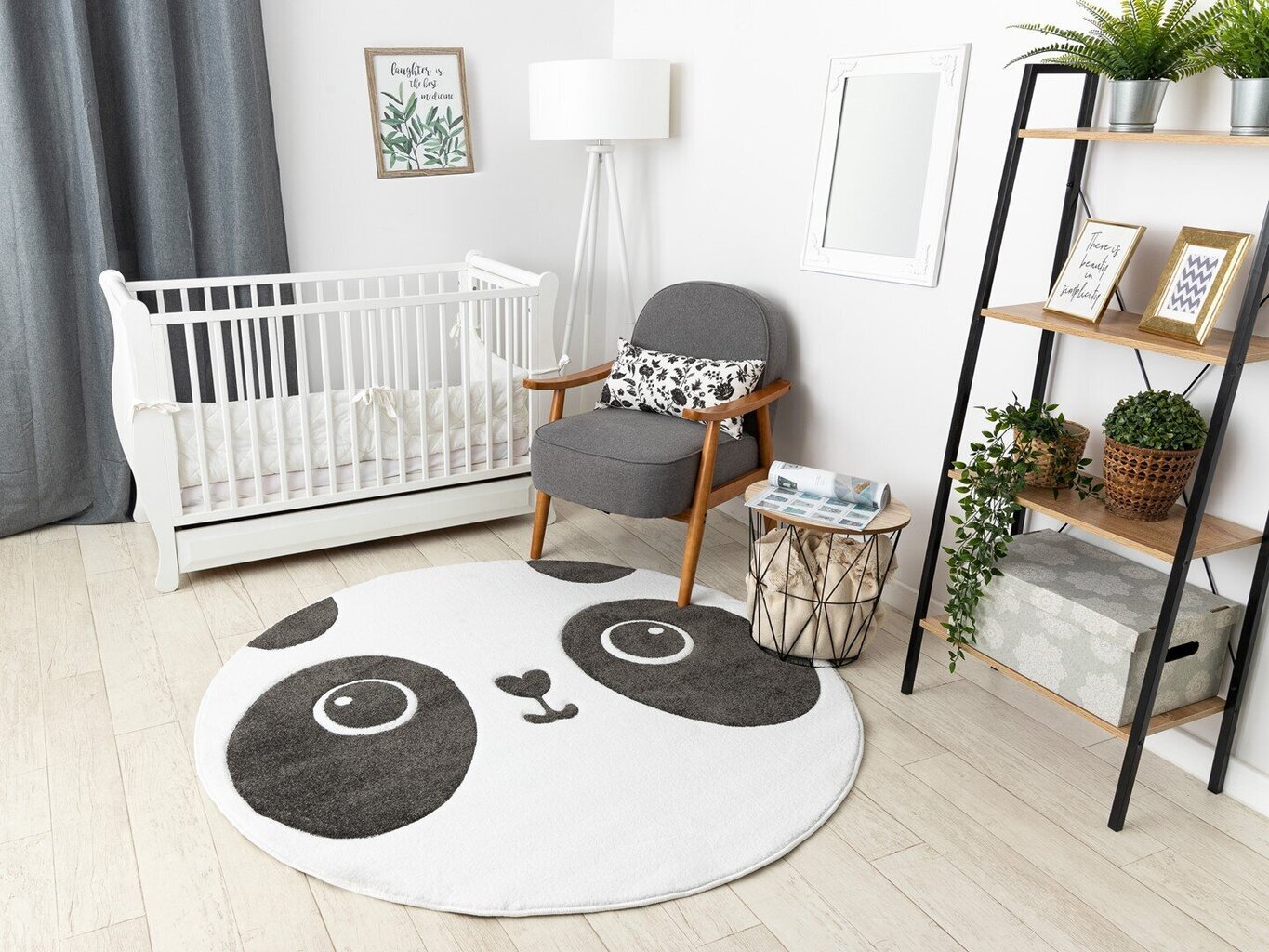 FLHF laste vaip Tinies Panda 120x120 cm цена и информация | Vaibad | hansapost.ee