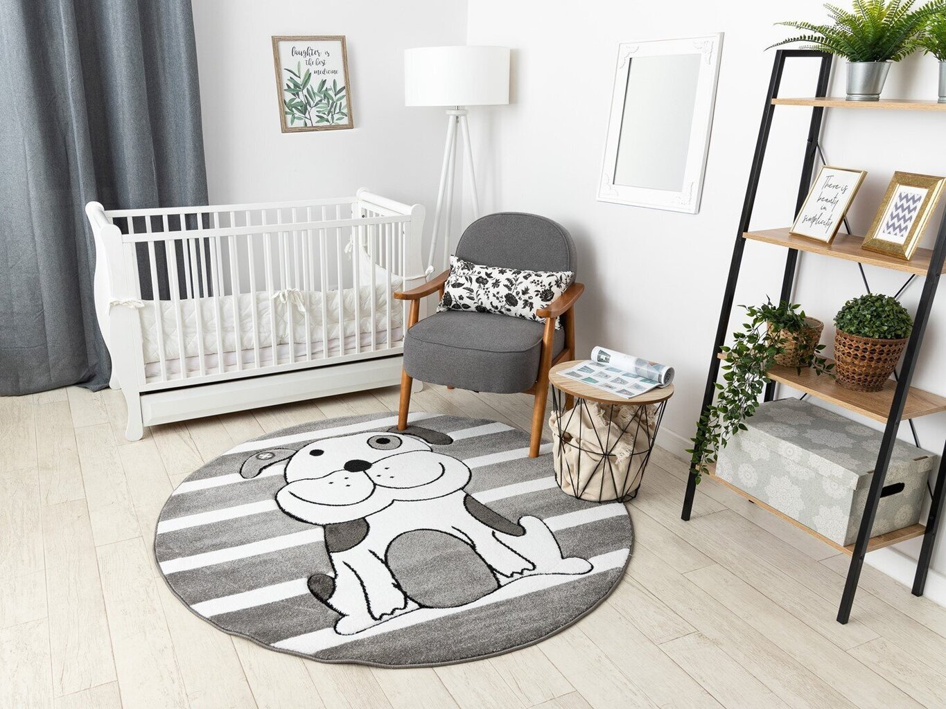 FLHF laste vaip Tinies Puppy 120x120 cm цена и информация | Vaibad | hansapost.ee