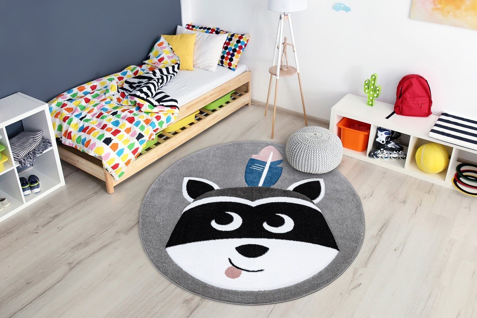 FLHF laste vaip Tinies Raccoon 140x190 cm hind ja info | Vaibad | hansapost.ee