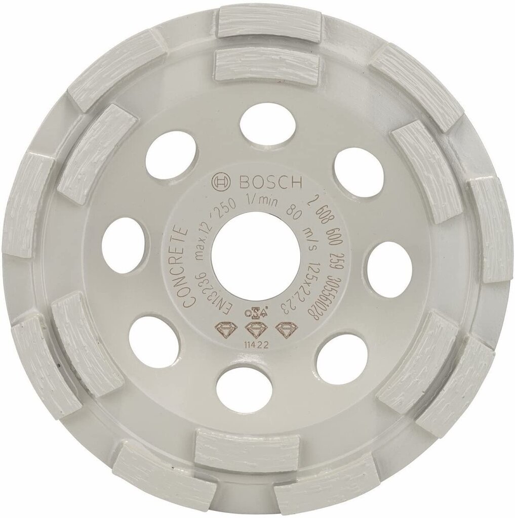 Teemant lihvimisketas Bosch 125 mm hind ja info | Käsitööriistad | hansapost.ee