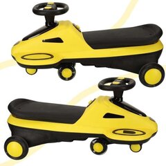 Самокат со светодиодными колесами и музыкой, желтый/черный цена и информация | Игрушки для малышей | hansapost.ee
