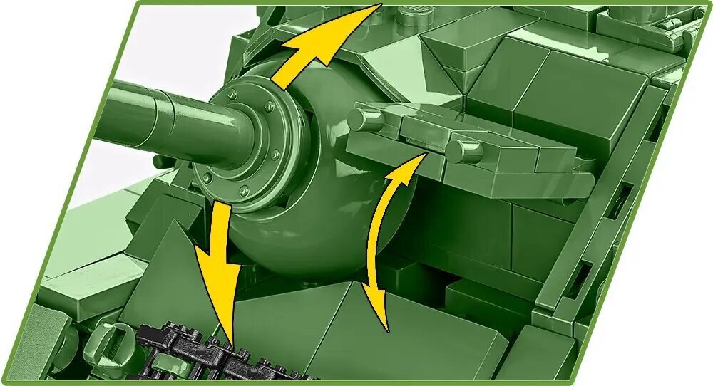 Konstruktor tank Cobi SU-100, 655 tk. цена и информация | Klotsid ja konstruktorid | hansapost.ee