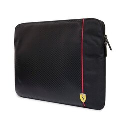 Ferrari Sleeve FECS14AXBK 14&quot; black|black Carbon&Smooth FER000551-0 цена и информация | Рюкзаки, сумки, чехлы для компьютеров | hansapost.ee
