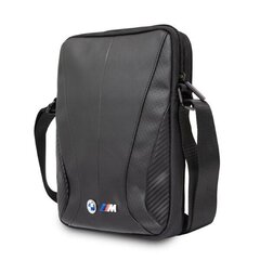 Torba BMW BMTB10SPCTFK Tablet 10" czarny|black Carbon&Leather BMTB10SPCTFK цена и информация | Рюкзаки, сумки, чехлы для компьютеров | hansapost.ee