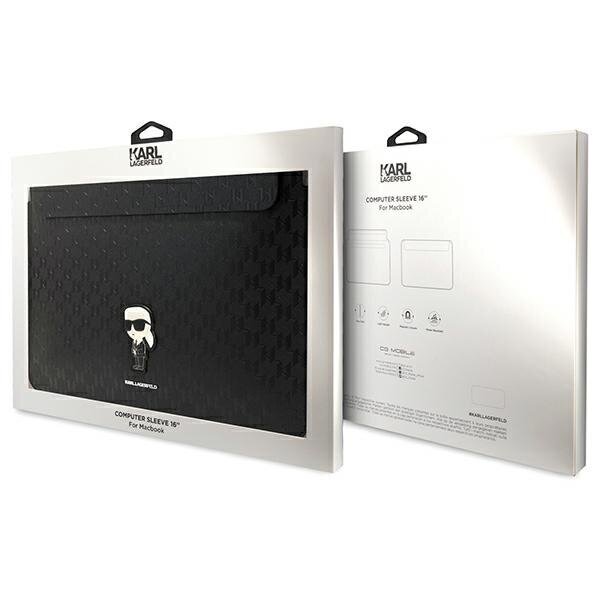 Sülearvuti kaaned Karl Lagerfeld Sleeve KLCS16SAKHPKK hind ja info | Sülearvutikotid | hansapost.ee