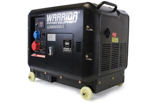 Дизель-генератор Warrior 6,25 кВа 3 фазный цена и информация | Электрогенераторы | hansapost.ee