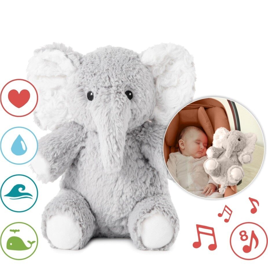 Muusikaline pehme elevant suur Elliot Elephant On The Go, Cloud B 320041 цена и информация | Beebide mänguasjad | hansapost.ee