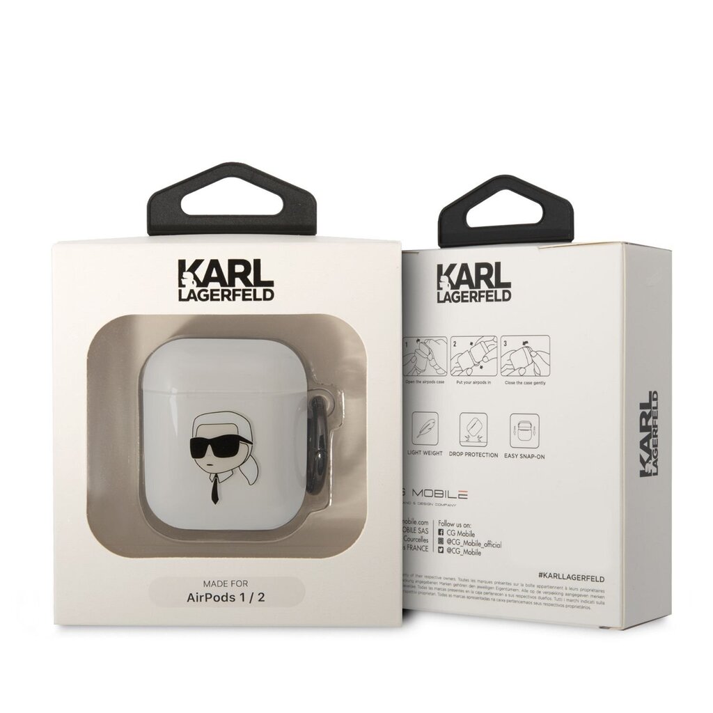 Karl Lagerfeld Airpods 1|2 hind ja info | Kõrvaklappide tarvikud | hansapost.ee