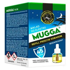 Mugga 45 Night электрический фумигант сменный блок 35мл цена и информация | Средства от комаров и клещей | hansapost.ee