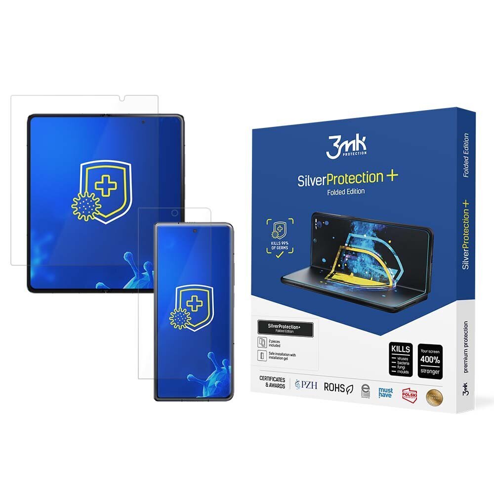 3mk SilverProtection+ Folded Edition Screen Protector цена и информация | Ekraani kaitseklaasid ja kaitsekiled | hansapost.ee