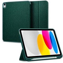 Spigen Urban Fit iPad 10.9" 2022 midnight green ACS05308 цена и информация | Чехлы для планшетов и электронных книг | hansapost.ee