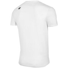 Meeste T-särk 4F valge H4Z22 TSM352 10S price and information | T-shirts for men | hansapost.ee