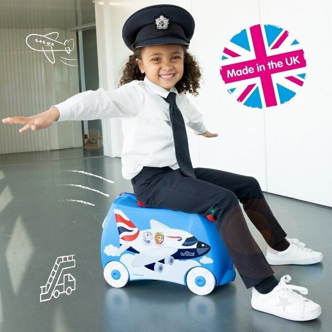 Laste kohver Trunki Airplane Amelia цена и информация | Kohvrid, reisikotid | hansapost.ee