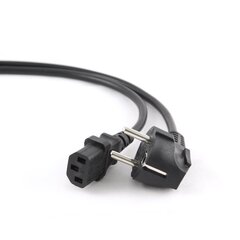 RoGer PC PSU Cable 1.8m Black hind ja info | Juhtmed ja kaablid | hansapost.ee