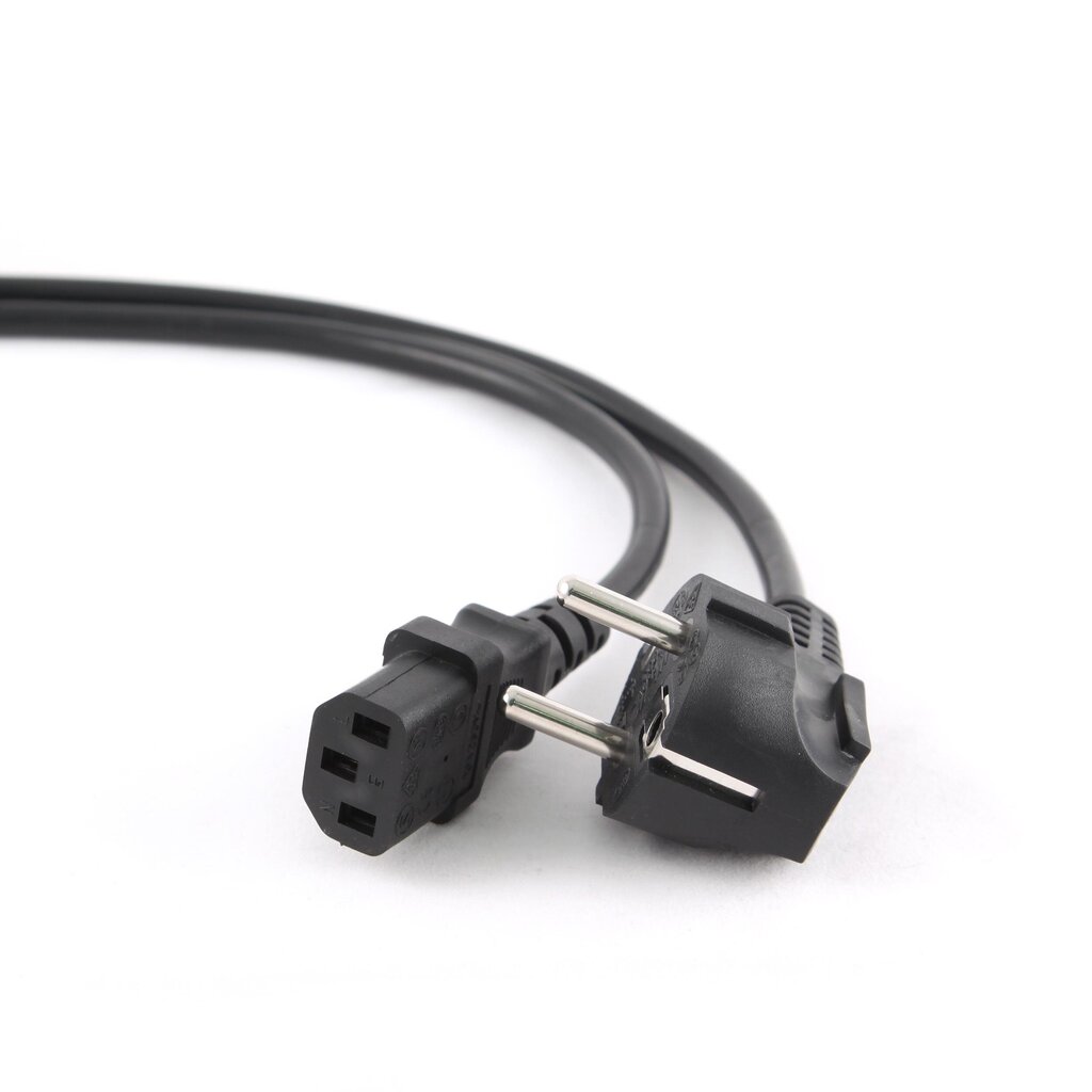 RoGer PC PSU Cable 1.8m Black цена и информация | Juhtmed ja kaablid | hansapost.ee