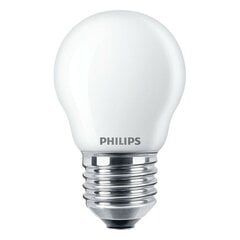 Светодиодная лампочка Philips 8718699762858 E27 6,5 W 806 lm (4,5 x 7,8 cm) (2700 K) цена и информация | Лампочки | hansapost.ee